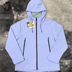 Jorsen 2026 Jaket Angin Pria dan Wanita Berkerudung Lapisan Tunggal Jaket Angin Tiga Lapisan Lem Ringan untuk Mendaki Gunung dan Aktivitas Luar Ruangan. - Product Image 2