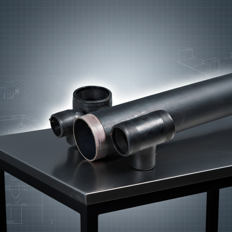 High Pressure Durable HDPE Composite Pipes