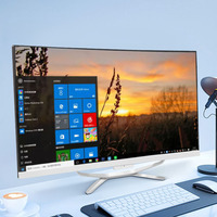 Meistverkaufter Gaming-Desktop-Computer 24 27 32 Zoll mit I9 Monoblock Gebogener Monitor Computadora All-in-One PC I7 I5 AIO Gaming-PC