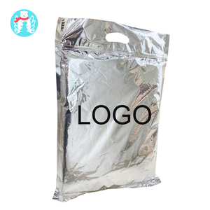 <strong>Pizza</strong> Shrimp Seafood Chicken Fish Waxed Coated Farm Fresh 50*40*30 Custom Logo Insulated Cotton <strong>Bag</strong> - Product Image 1
