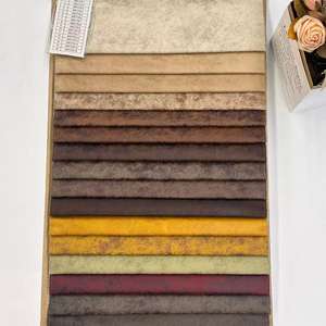 قماش أريكة من جلد الغزال برونزي منسوج من البوليستر مخصص لأثاث المفروشات - Product Image 6