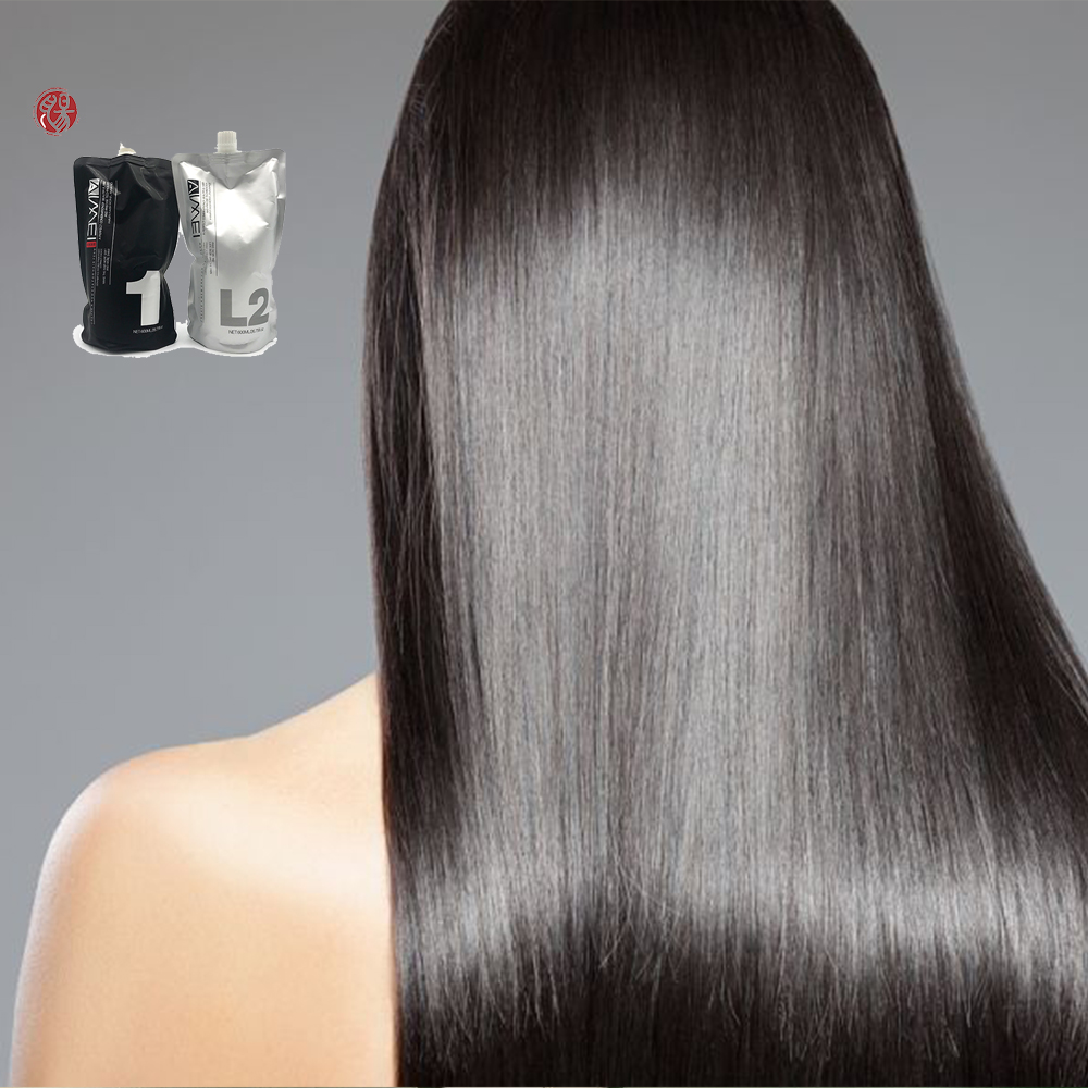 Кератиновый некарбонатный коллагеновый крем для гладкого выпрямления и перманентного восстановления волос