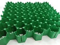 Grille de drainage en HDPE haute résistance 48 mm pour gazon, allée perméable, stabilisateur de gravier et de sol, surface alvéolée