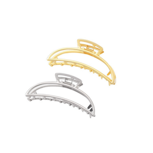 Grande pince à cheveux Kien 11 cm, pince à cheveux en métal pour femmes, couleur unie élégante, usage quotidien - Product Image 1