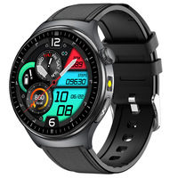 Montre connectée transfrontalière TK27 ECG Mini-Experience magnétique avec IA, commande vocale, surveillance PPG du rythme cardiaque et de l'oxygène sanguin, écran AMOLED pour appels