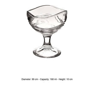 Bol à glace Bormioli Rocco Acapulco transparent 18 cl 9 x 10 h cm pour la restauration, les hôtels, les fournitures en gros - Product Image 3