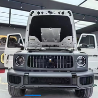 Nouveau kit de pare-chocs automobile de haute qualité style AMG pour Mercedes-Benz Classe G G500/G350 2025, avec accessoires d'échappement et ailes avant/arrière