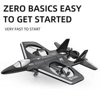 Samtoy – Drone électrique sans marque, modèle de vol en polystyrène EPP, télécommande fixe, vol, planeur, avion RC, avion à Jet
