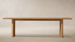 Mesa de Comedor Rectangular de Teca Sólida de Lujo a Gran Escala para Exteriores, Pieza Destacada para Proyectos de Hostelería de Alta Gama - Product Image 4