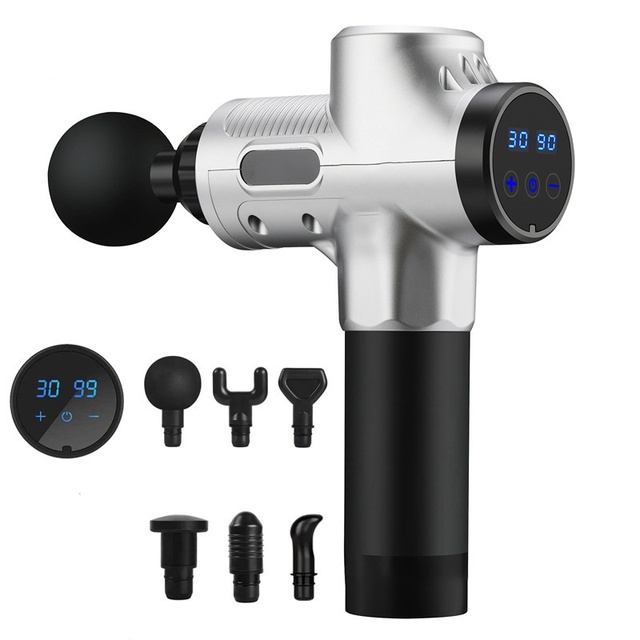 OEM Amazon Hot Sale Gym Body Massage Gun 30 Speeds Cordless Deep Tissue Muscle Therapy Vibration Full-body Massage Gun