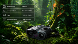 Binoculares de Imagen Térmica con GPS, Telémetro Láser, Visión Nocturna, Binoculares Multifunción - Product Image 4