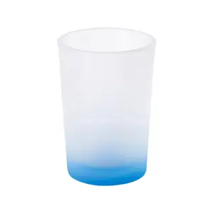 115 ml ORCA 코팅 승화 빈 사용자 정의 그라데이션 컬러 젖빛 텀블러 유리 컵
