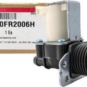 Vanne d'entrée d'eau chaude 5220FR2006H 110V, pièce de rechange électrique en plastique pour machine à laver - Product Image 1