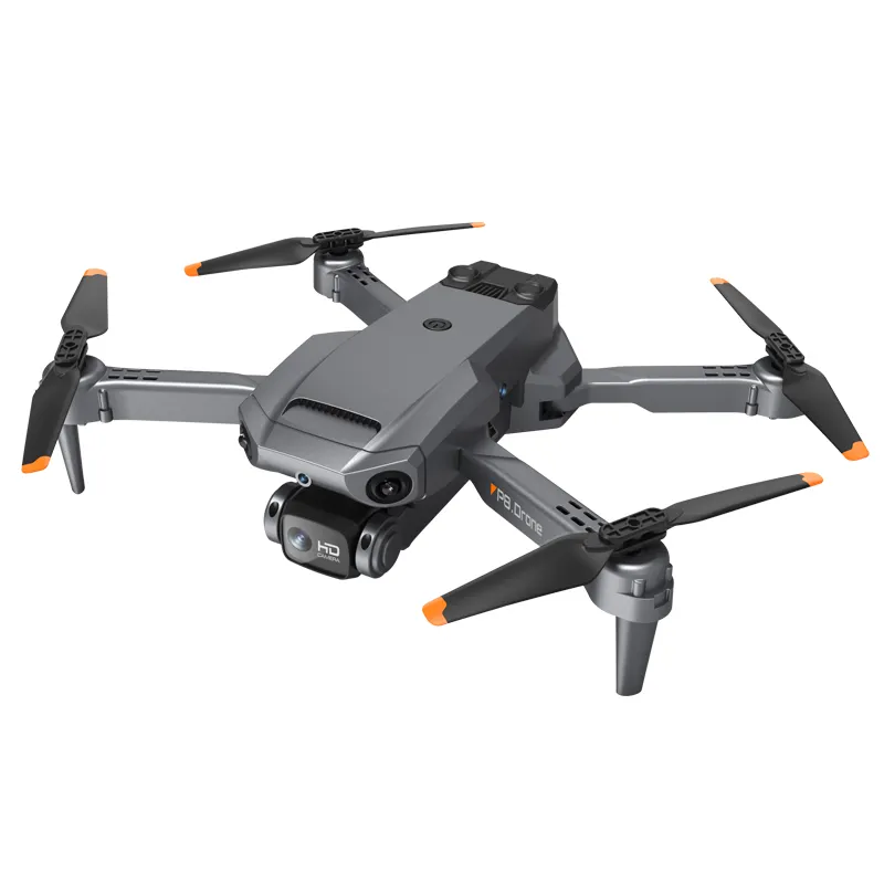 P8 4K HD direksiyon dişlisi ile çift kamera elektrikli ayar yerçekimi indüksiyon engellerden kaçınma her tarafta drone