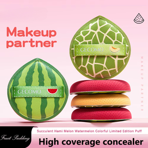 Grande éponge à poudre réutilisable à double usage, pour peau sèche ou humide, douce et respectueuse de la peau, éponge cosmétique - Product Image 3