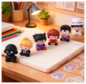 Statuette in Resina Personalizzate all'Ingrosso, Piccole Figurine da Collezione Africane, Giapponesi, Indiane, Cinesi, Miniature di Fate, Bambini e Ragazzi - Product Image 3