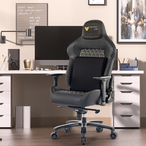 VANBOW Heavy Duty Ajustável Preto Couro Sintético Cadeira De Escritório Oversized Plus Size Design Moderno Ergonômico-para Atacado - Product Image 1