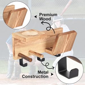 Wooden <b>Wall</b> <b>Mounted</b> <b>Shelf</b> Rectangle Storage Tray With Ball Support For Home Bedroom Use Metal Construction - Product Image 1