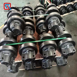 SR250 SR220 SR200 رافعة مجنزرة عجلات عجلات دوارة سفلية فولاذية جديدة منصات ربط المسار الترس التجزئة - Product Image 4