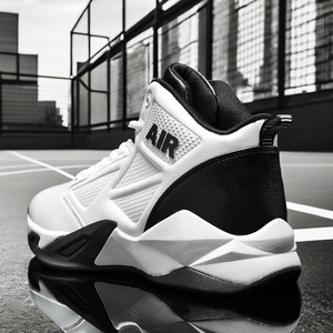 Оптовые осенние водонепроницаемые легкие повседневные спортивные нескользящие модные брендовые баскетбольные кроссовки на шнуровке для мужчин - Product Image 2