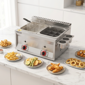 Friteuse Commerciale Électrique Professionnelle en Acier Inoxydable 2026 – Prix Usine, Vente Chaude - Product Image 1