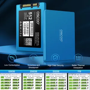 OSCOO Disques durs SSD SATA 120GB 240GB 480GB 960GB 128GB 256GB 512GB 1TB Disco Duro Disque dur pour ordinateur portable