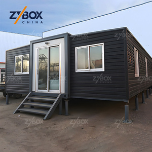 Casa Modular Prefabricada de 20 pies/40 pies, Lista para Enviar, Expandible, Tipo Contenedor, con <span class=keywords><strong>Escaleras</strong></span> JOMOO, para EE. UU. y Australia, Unidad ADU - Product Image 1