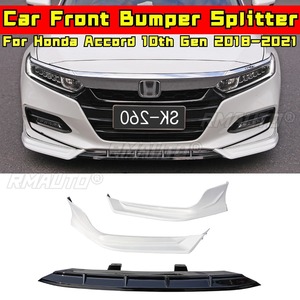 Lèvre de pare-chocs avant blanche style SK-260, diffuseur de pare-chocs avant, kit carrosserie pour Honda Accord 10ème génération 2018-2021, accessoires auto - Product Image 1