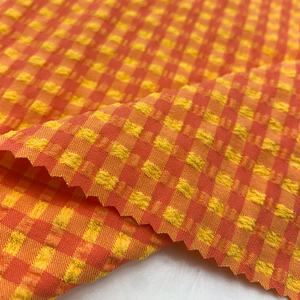 Tissu <span class=keywords><strong>de</strong></span> <span class=keywords><strong>maillot</strong></span> <span class=keywords><strong>de</strong></span> <span class=keywords><strong>bain</strong></span> en nylon Vinchy, mélange <span class=keywords><strong>de</strong></span> polyester et <span class=keywords><strong>de</strong></span> spandex coloré, style gingham, jacquard, pour bikini - Product Image 2