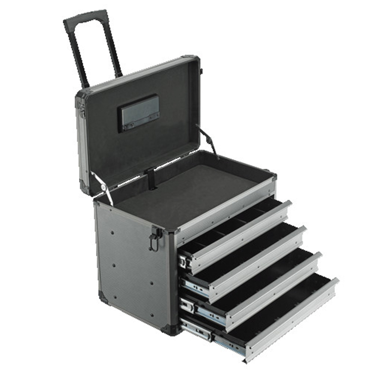 WORKPRO Caisse Ã Outils Complete Professionnelle Avec Mallette En Aluminium, Boite Ã Outils