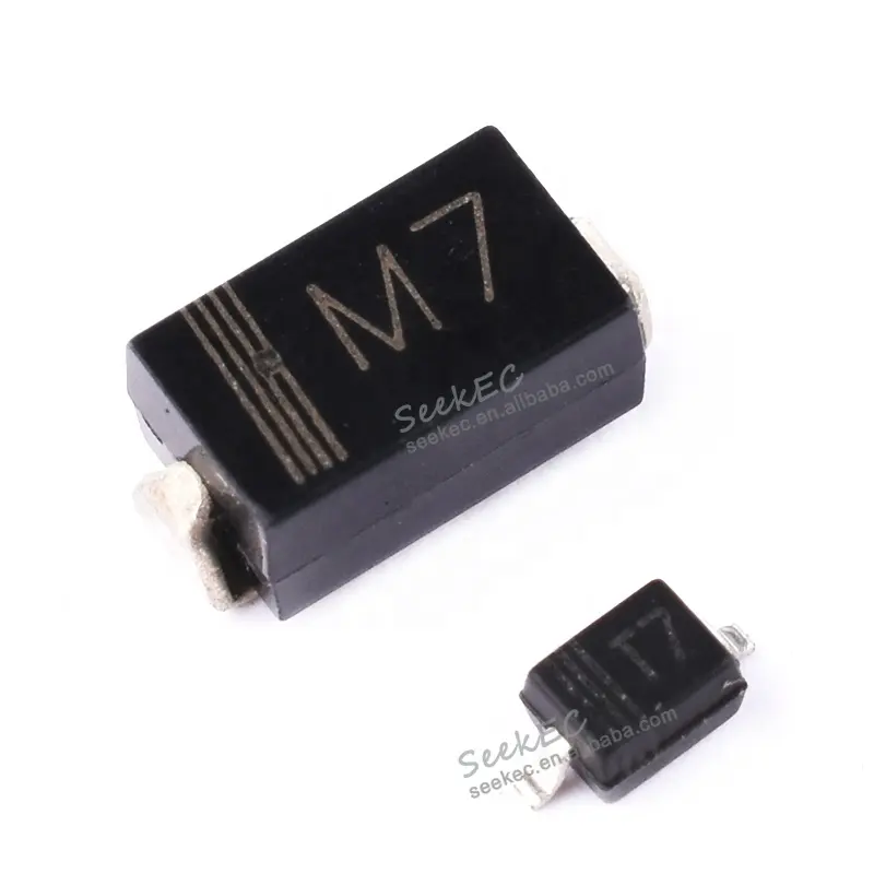 Diodo Zener di raddrizzatore di SMD 1 N4007 che segna il diodo di codice 1A 1000V M7 SMA m2 M4 M5 A1 S4 T4 SMD
