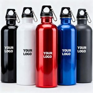 Company Printed With Logo Outdoor Sport Aluminium Alloy Promotion Gift Custom <b>Water</b> <b>Bottle</b> - Product Image 6