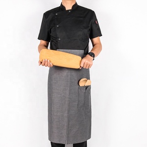 CHANGRONG Đồng Phục Cotton Tùy Chỉnh Tạp Dề Eo Bồi Bàn Cho Nam Nữ - Product Image 1