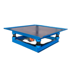Mesa vibratoria de compactación de hormigón 500mm 800mm 1000mm Equipo de prueba de bloques de molde con 1 año de garantía - Product Image 1