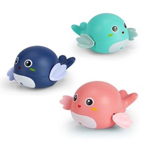 Atacado Banheiro relógio brinquedos animais banheira vento acima natação adorável golfinho pato animal flutuante bebê banho brinquedo BBT018 - Product Image 2