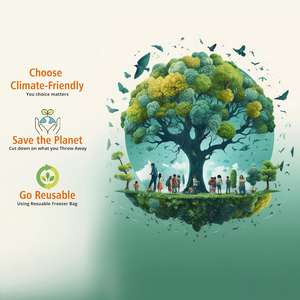 Bolsas Reutilizables de Almacenamiento de Alimentos de PET de un Galón, Libres de BPA, a Prueba de Fugas, Aptas para Lavavajillas, Bolsas de Plástico PE para Congelador - Product Image 6