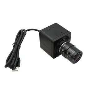 Global Shutter monocromatico ad alta velocità 120FPS CS Varifocal 2.8-12mm Webcam UVC Plug Play fotocamera USB per Android Linux Windows Mac