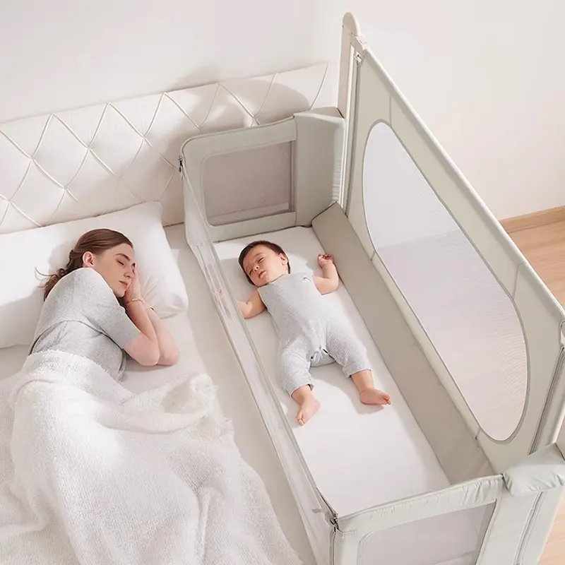 Lit mobile Portable de haute qualité dans le lit garde Rail berceau pliable bébé berceaux berceau de chevet