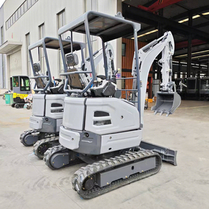 Excavadora Compacta de 1.8 Toneladas, Diseño Nuevo, Excavadora Hidráulica Todoterreno, Mini Excavadora para Movimiento de Tierras - Product Image 4