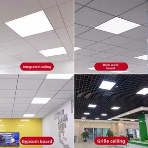 Panel de Luz <span class=keywords><strong>LED</strong></span> Integrado para Techo de 600x600 y <span class=keywords><strong>60x60</strong></span> con Función de Ahorro de Energía para Aplicaciones de Ingeniería en Paneles de Yeso y Lana Mineral - Product Image 2