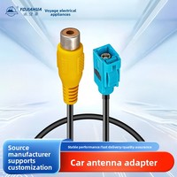 Câble adaptateur d'antenne de voiture Fakra Z vers prise RCA femelle pour caméra de recul