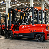 Chariot élévateur compact professionnel de 3400 kg à quatre roues motrices pour le chargement et le déchargement – Facilité d'utilisation