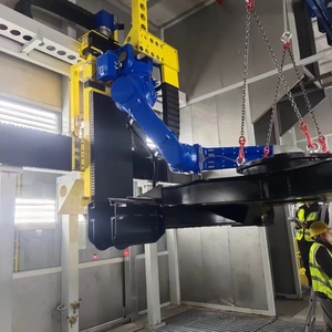 Wall <b>Mounted</b> Robot 7th Axis Linear Rail With Motor PLC Customizable for <b>Spraying</b> Grinding Loading & Unloading Applications Desig - Product Image 3