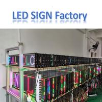 Écran LED extérieur à message défilant, module d'affichage LED couleur pleine, écran vidéo mural P4 P5 P6 P10