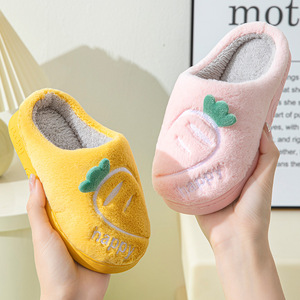 Pantoufles d'automne et d'hiver pour enfants de 3 à 10 ans hiver intérieur antidérapant, imperméable à l'eau résistant au froid chaussures de maison chaudes - Product Image 2