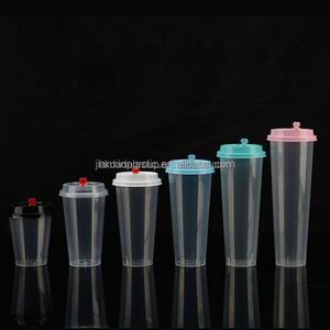 Tapa de Plástico PP Transparente de Grado Alimenticio para Vasos Desechables de Café de 16 oz, con Logotipo Personalizado del Fabricante, 90 mm de Diámetro, para Bebidas Frías - Product Image 2