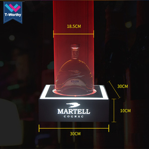 Présentoir de bouteille LED personnalisé T-Worthy pour boîte de nuit <span class=keywords><strong>XO</strong></span> Vodka, service VIP, éclairage laser LED, présentoir lumineux - Product Image 5
