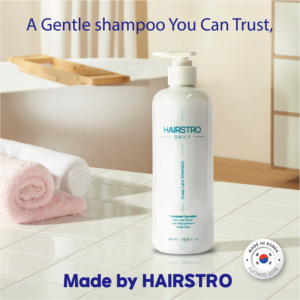 แชมพูเร่งผมยาว HAIRSTRO เปปไทด์ 500 มล. ป้องกันผมร่วง คาเฟอีน ไนอะซินาไมด์ กรดซาลิไซลิก ได้รับการรับรองจาก EWG สูตรเข้มข้น - Product Image 2