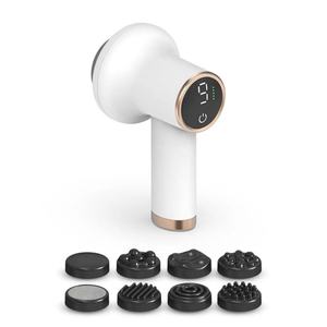 Masseur musculaire à vibrations à 8 têtes, mini masseur électrique portatif pour le corps, massage profond pour la cellulite et la combustion des graisses - Product Image 1