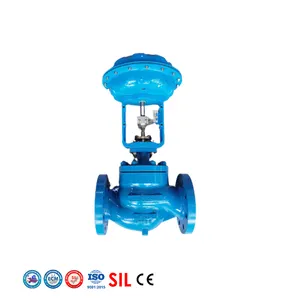 Cage Guided Globe Control Valve with Diaphragm Actuator DN100 150LB